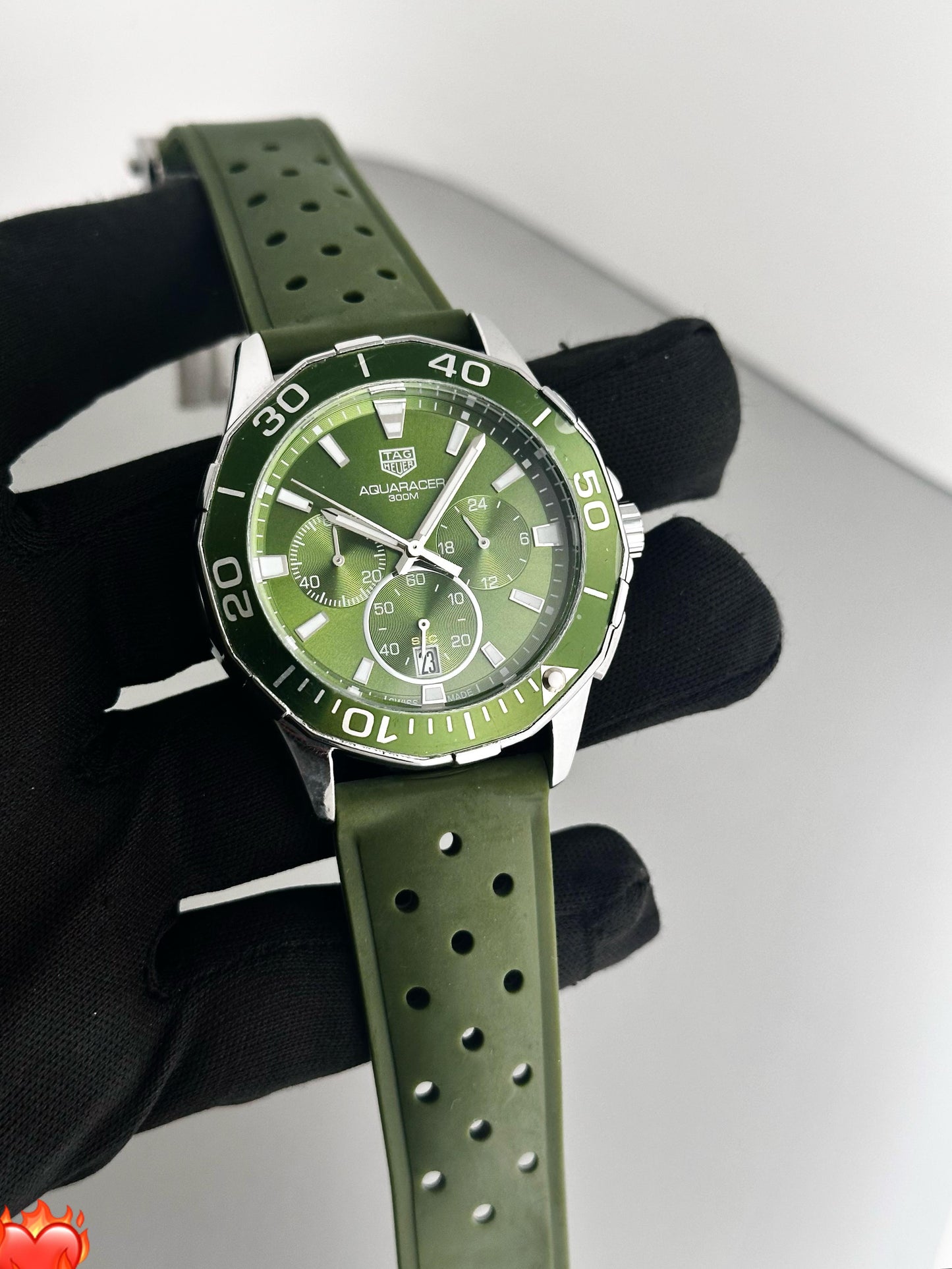 Tag Aquaracer Chrono with Rotating Bezel