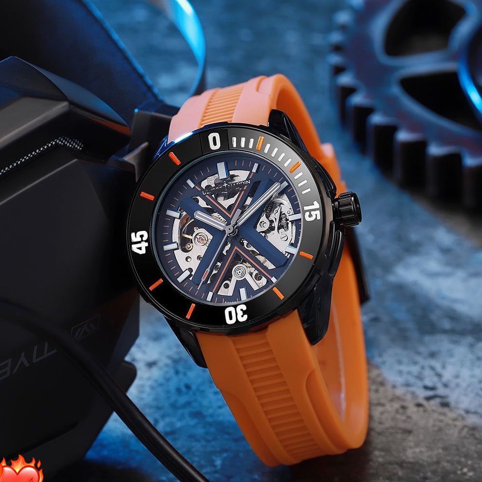 Ulysse Nardin – 7AAA Premium Men’s Automatic Watch | Rubber Strap Edition