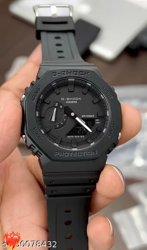 GA-2100 β Digital Sports Watch (Rubber Belt)