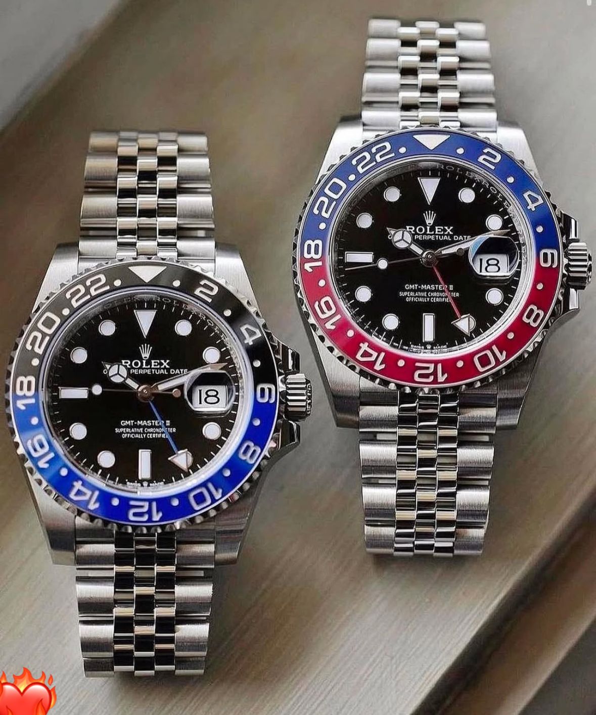 GMT-MASTER II – Pepsi / Batman Edition