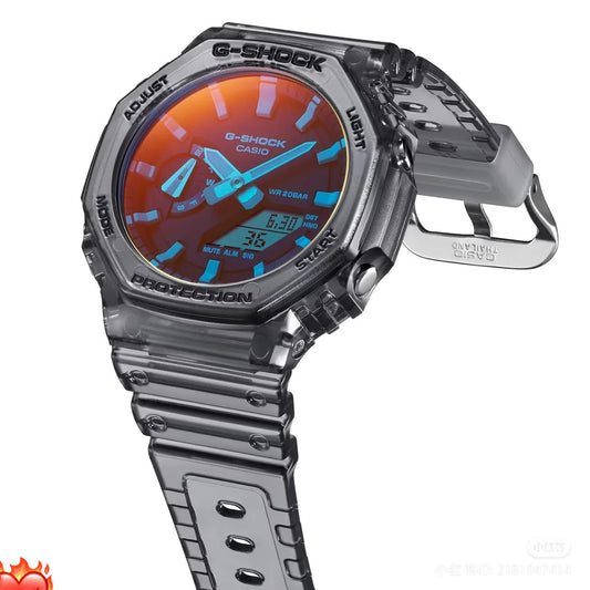 GA-2100TLS – Transparent Belt | Premium Japan Quality