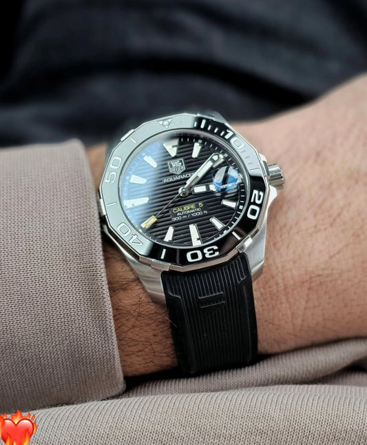 TAG Heuer Aquaracer – 7AAA Premium Automatic Watch for Men | Stainless Steel Design