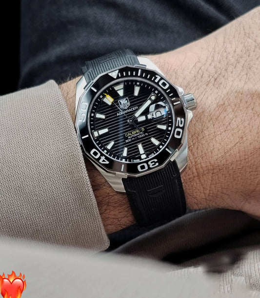TAG Heuer Aquaracer – 7AAA Premium Automatic Watch for Men | Stainless Steel Design
